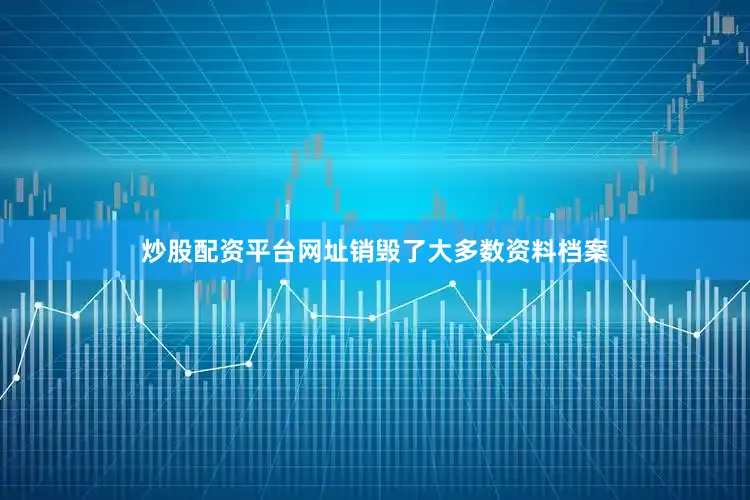 炒股配资平台网址销毁了大多数资料档案
